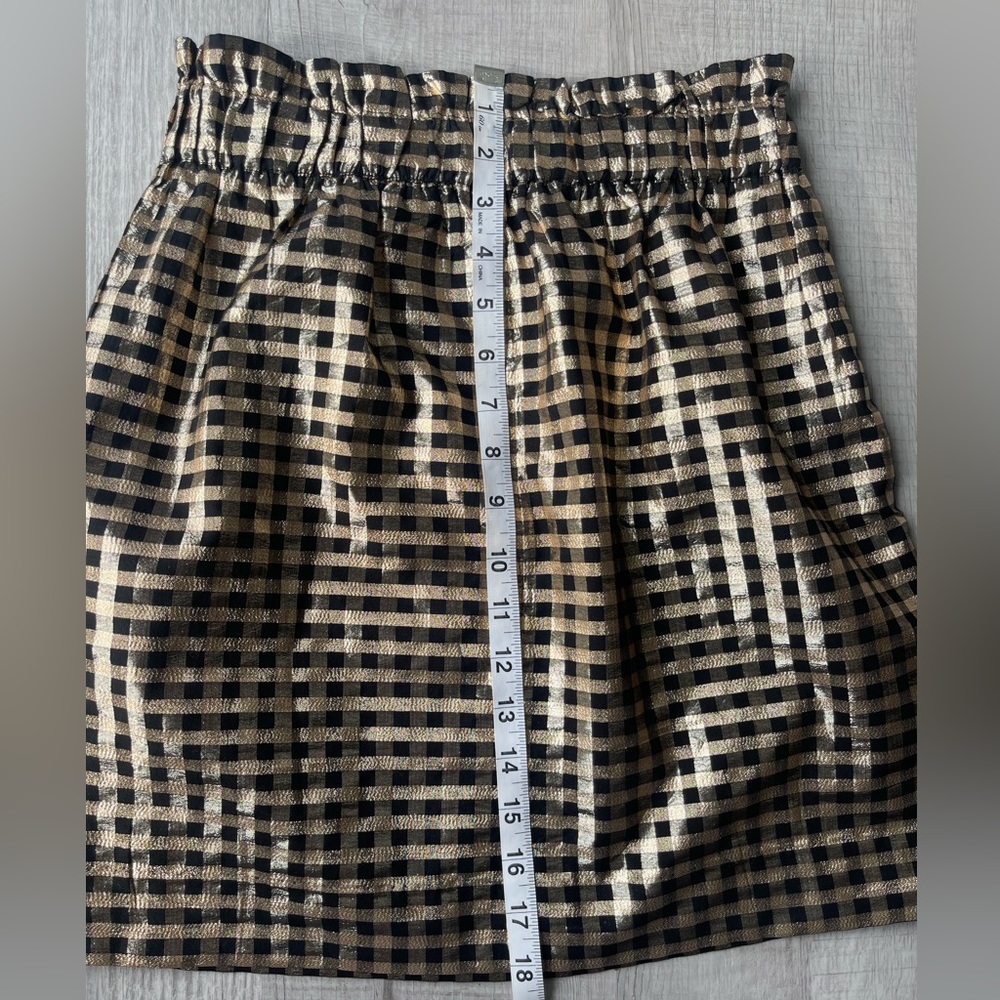 NWT J.Crew Factory gorgeous paperback skirt, size XXS. - Picture 6 of 11